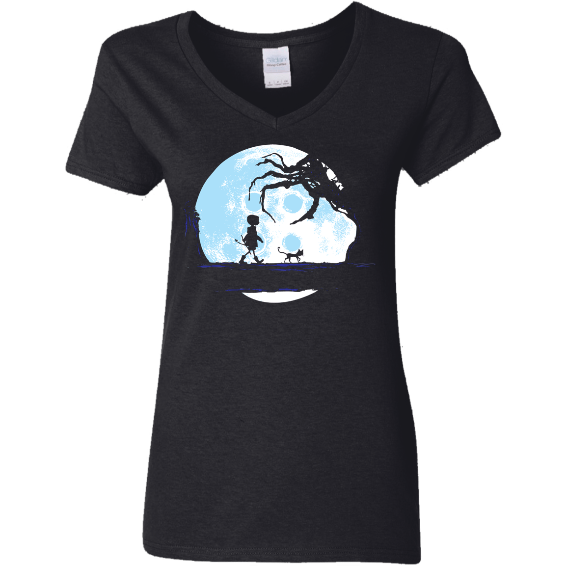 Perfect Moonwalk- Coraline Women's V-Neck T-Shirt