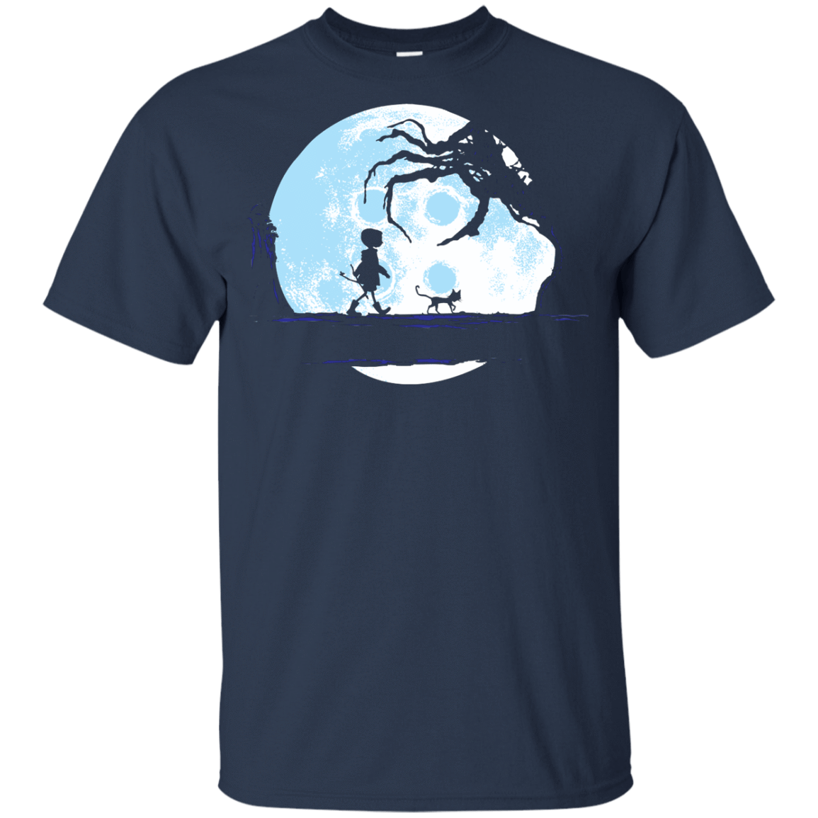 T-Shirts Navy / YXS Perfect Moonwalk- Coraline Youth T-Shirt