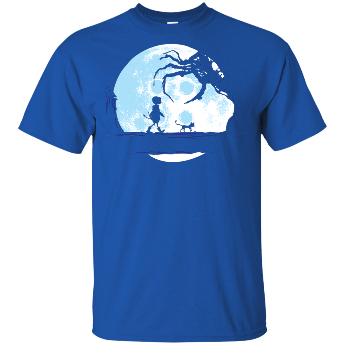 T-Shirts Royal / YXS Perfect Moonwalk- Coraline Youth T-Shirt