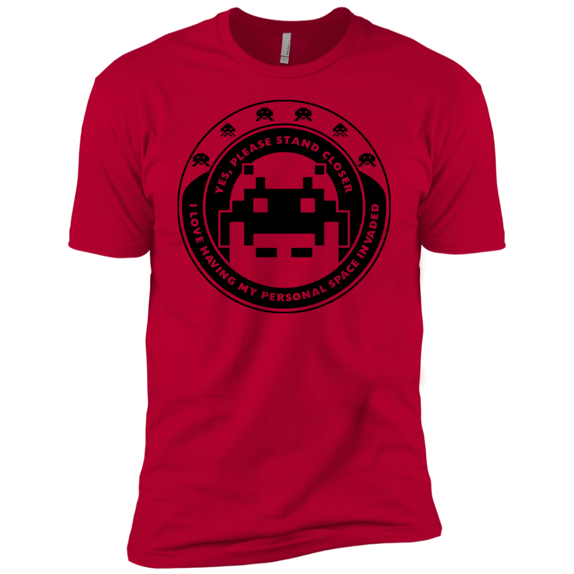 T-Shirts Red / YXS Personal Space Invader Boys Premium T-Shirt