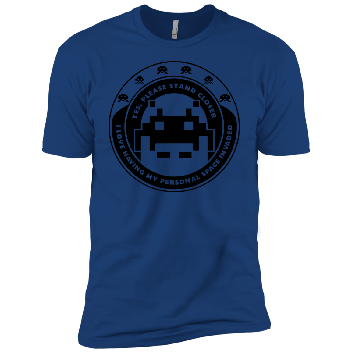 T-Shirts Royal / YXS Personal Space Invader Boys Premium T-Shirt
