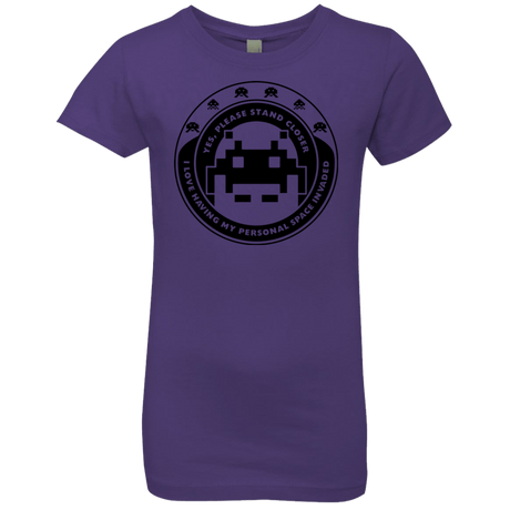 T-Shirts Purple Rush / YXS Personal Space Invader Girls Premium T-Shirt