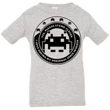 T-Shirts Heather Grey / 6 Months Personal Space Invader Infant Premium T-Shirt
