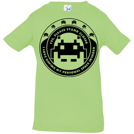 T-Shirts Key Lime / 6 Months Personal Space Invader Infant Premium T-Shirt