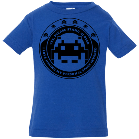 T-Shirts Royal / 6 Months Personal Space Invader Infant Premium T-Shirt