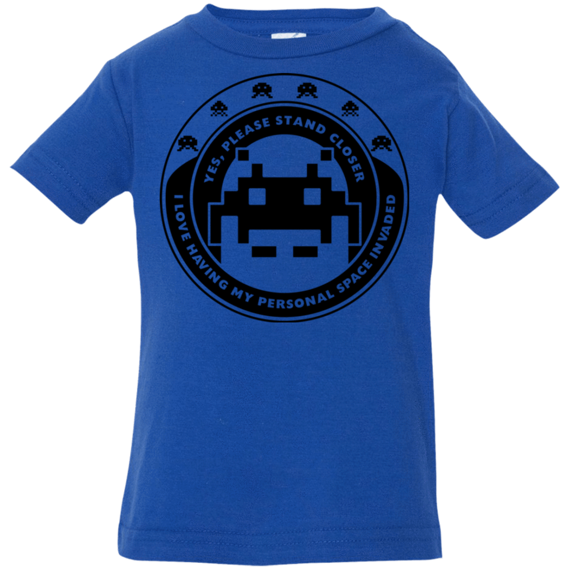 T-Shirts Royal / 6 Months Personal Space Invader Infant Premium T-Shirt
