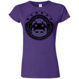 T-Shirts Purple / S Personal Space Invader Junior Slimmer-Fit T-Shirt