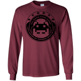 T-Shirts Personal Space Invader Men's Long Sleeve T-Shirt