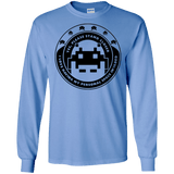 T-Shirts Carolina Blue / S Personal Space Invader Men's Long Sleeve T-Shirt