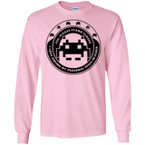 T-Shirts Light Pink / S Personal Space Invader Men's Long Sleeve T-Shirt