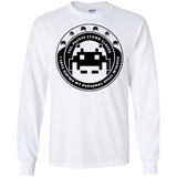 T-Shirts White / S Personal Space Invader Men's Long Sleeve T-Shirt