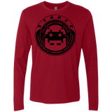 T-Shirts Cardinal / S Personal Space Invader Men's Premium Long Sleeve