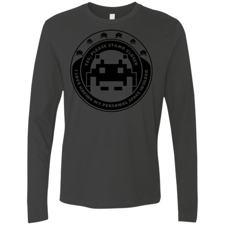 T-Shirts Heavy Metal / S Personal Space Invader Men's Premium Long Sleeve