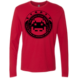 T-Shirts Red / S Personal Space Invader Men's Premium Long Sleeve