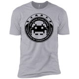 T-Shirts Heather Grey / X-Small Personal Space Invader Men's Premium T-Shirt