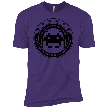 T-Shirts Purple Rush/ / X-Small Personal Space Invader Men's Premium T-Shirt