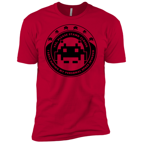 T-Shirts Red / X-Small Personal Space Invader Men's Premium T-Shirt