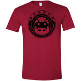 T-Shirts Cardinal Red / S Personal Space Invader Men's Semi-Fitted Softstyle