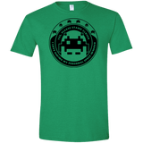 T-Shirts Heather Irish Green / S Personal Space Invader Men's Semi-Fitted Softstyle