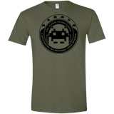 T-Shirts Military Green / S Personal Space Invader Men's Semi-Fitted Softstyle
