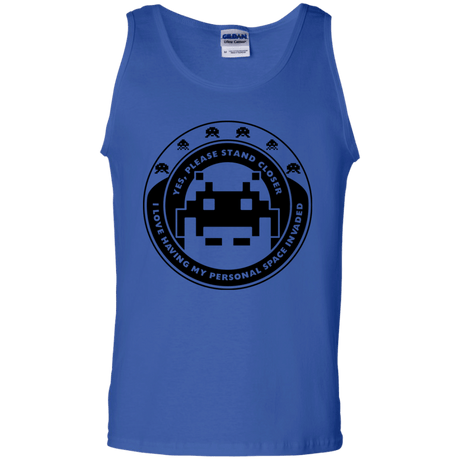 T-Shirts Royal / S Personal Space Invader Men's Tank Top