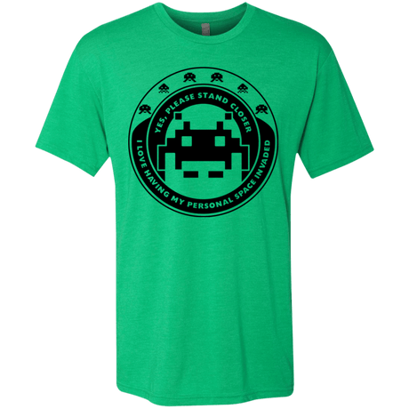 T-Shirts Envy / S Personal Space Invader Men's Triblend T-Shirt