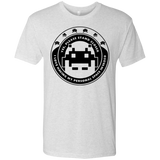T-Shirts Heather White / S Personal Space Invader Men's Triblend T-Shirt