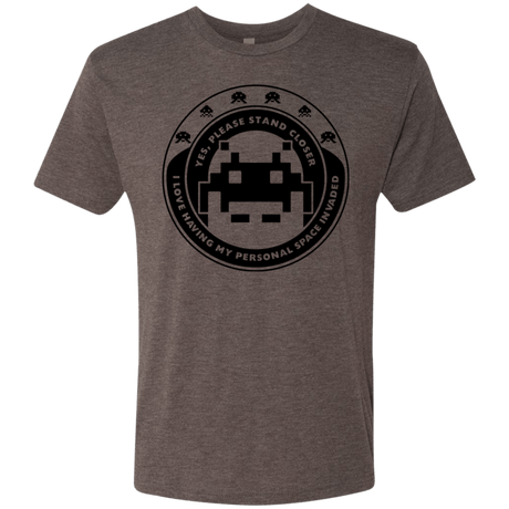 T-Shirts Macchiato / S Personal Space Invader Men's Triblend T-Shirt