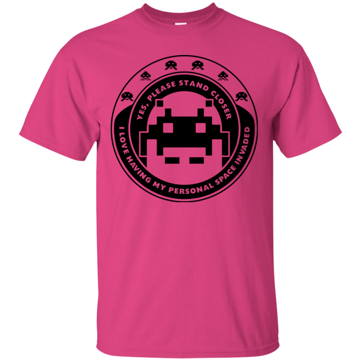 T-Shirts Heliconia / S Personal Space Invader T-Shirt