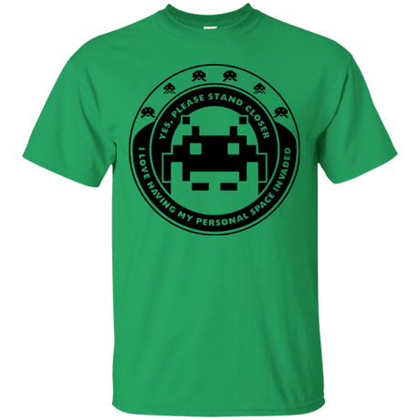 T-Shirts Irish Green / S Personal Space Invader T-Shirt