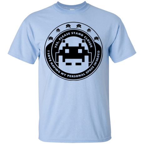 T-Shirts Light Blue / S Personal Space Invader T-Shirt