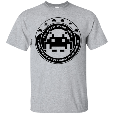 T-Shirts Sport Grey / S Personal Space Invader T-Shirt