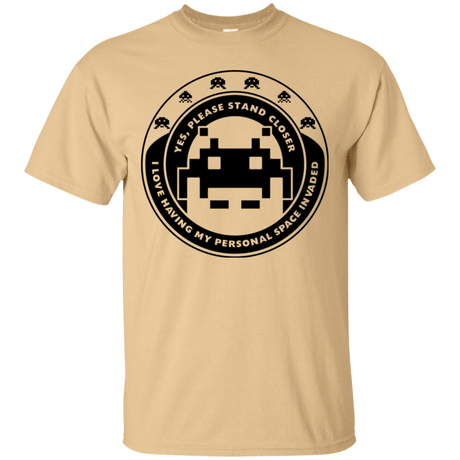 T-Shirts Vegas Gold / S Personal Space Invader T-Shirt