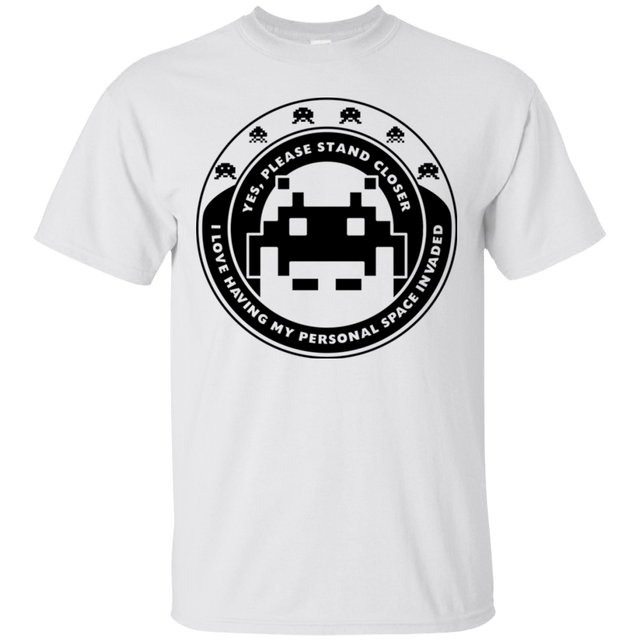 T-Shirts White / S Personal Space Invader T-Shirt