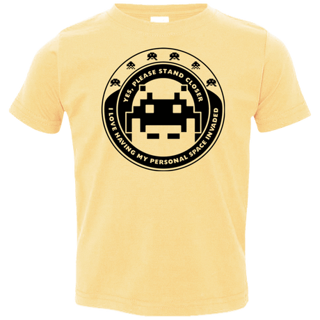 T-Shirts Butter / 2T Personal Space Invader Toddler Premium T-Shirt