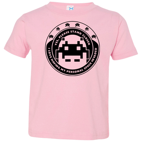 T-Shirts Pink / 2T Personal Space Invader Toddler Premium T-Shirt