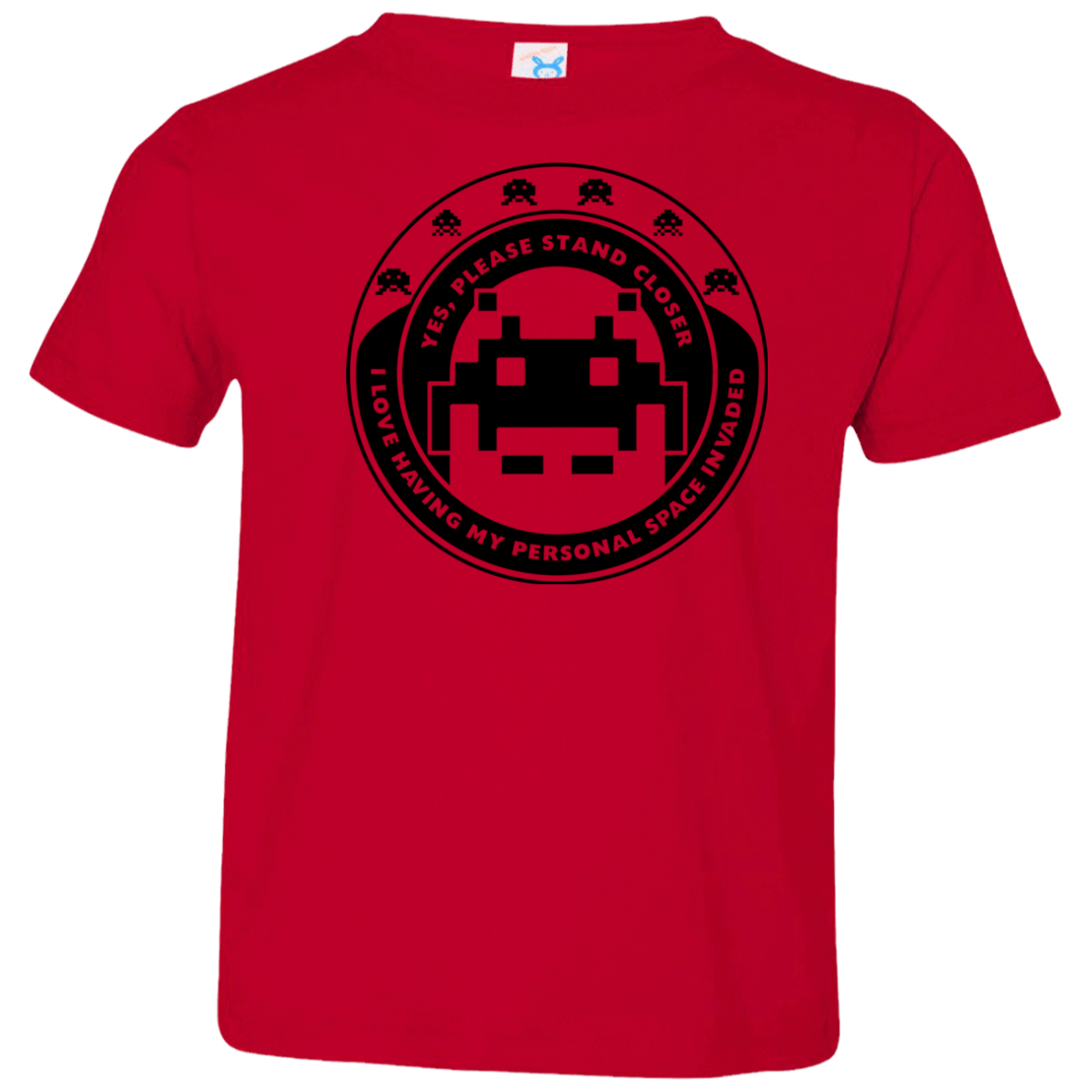 T-Shirts Red / 2T Personal Space Invader Toddler Premium T-Shirt