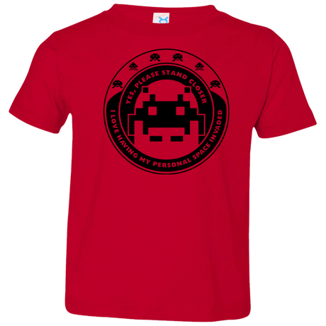 T-Shirts Red / 2T Personal Space Invader Toddler Premium T-Shirt