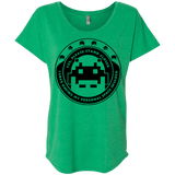 T-Shirts Envy / X-Small Personal Space Invader Triblend Dolman Sleeve