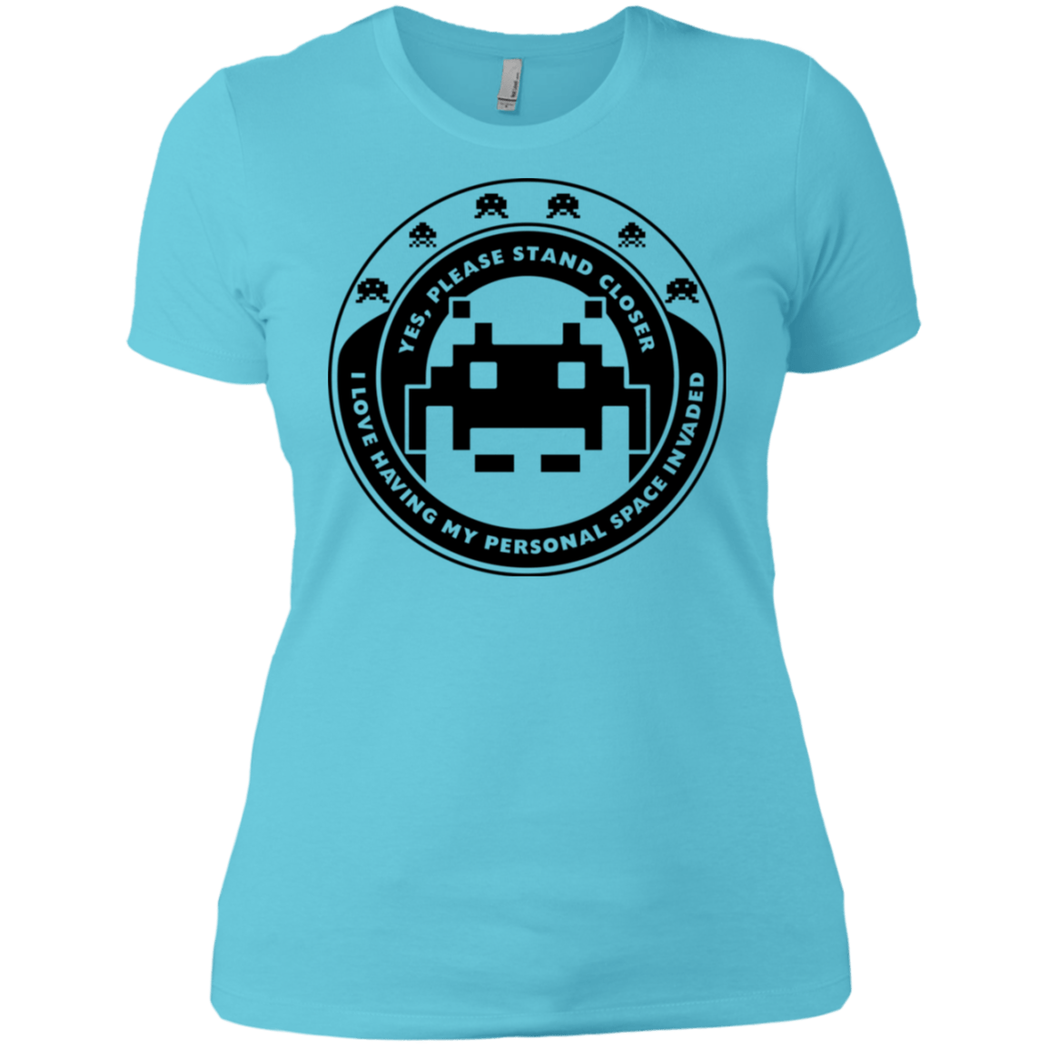T-Shirts Cancun / X-Small Personal Space Invader Women's Premium T-Shirt