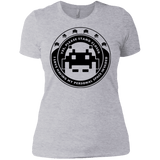 T-Shirts Heather Grey / X-Small Personal Space Invader Women's Premium T-Shirt
