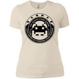 T-Shirts Ivory/ / X-Small Personal Space Invader Women's Premium T-Shirt