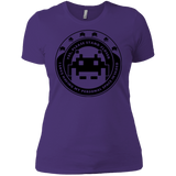 T-Shirts Purple Rush/ / X-Small Personal Space Invader Women's Premium T-Shirt
