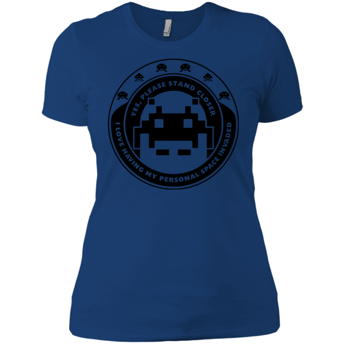 T-Shirts Royal / X-Small Personal Space Invader Women's Premium T-Shirt