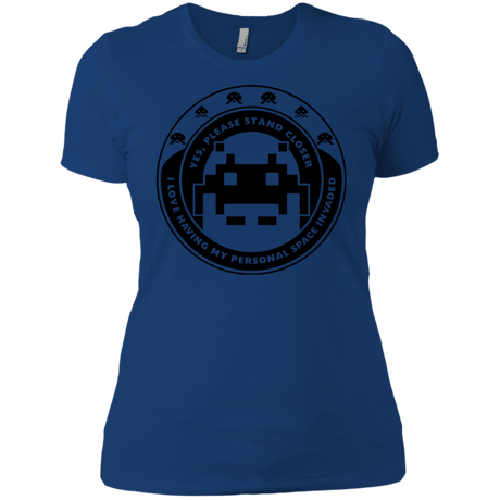 T-Shirts Royal / X-Small Personal Space Invader Women's Premium T-Shirt
