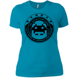 T-Shirts Turquoise / X-Small Personal Space Invader Women's Premium T-Shirt