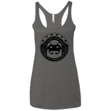 T-Shirts Premium Heather / X-Small Personal Space Invader Women's Triblend Racerback Tank