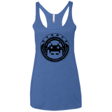T-Shirts Vintage Royal / X-Small Personal Space Invader Women's Triblend Racerback Tank