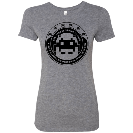 T-Shirts Premium Heather / S Personal Space Invader Women's Triblend T-Shirt