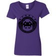 T-Shirts Purple / S Personal Space Invader Women's V-Neck T-Shirt